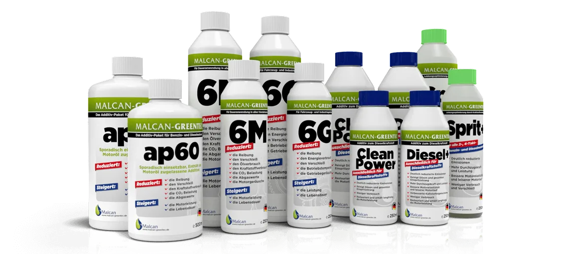 Malcan Greentec Additivsortiment